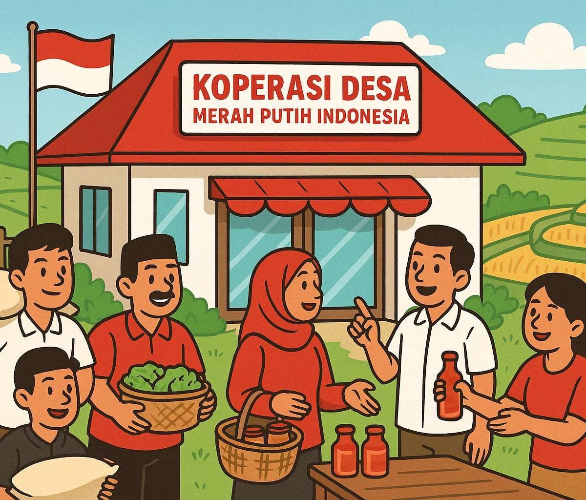 Koperasi Merah Putih Desa Waonu